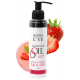 Huile de massage comestible mousse de fraise 100ml
