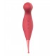 Oiseau du Paradis - Vibromasseur 2 en 1 avec succion et stimulateur rouge - CR-820RED