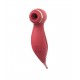 Oiseau du Paradis - Vibromasseur 2 en 1 avec succion et stimulateur rouge - CR-820RED