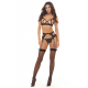 Ensemble 3 pièces noir - REN53050-BLK