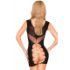 Mini robe Noir Flame on the rock - PH0053BLK