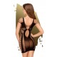 Mini robe Noir Juicy poison - PH0055BLK