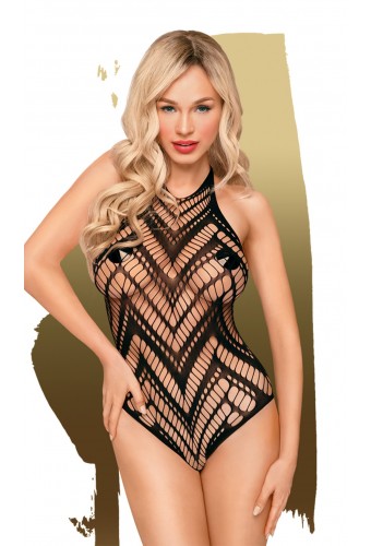 Body fantaisie Noir Go hotter - PH0023BLK