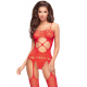Bodystocking Rouge Hot nightfall - PH0032RED