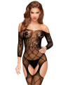 Bodystocking Noir Top-notch - PH0041BLK