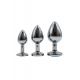 Plug bijou en aluminium bijou rose Small - RY-001PNK