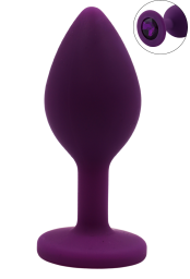 Plug bijou violet Small
