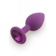 Plug bijou violet Small