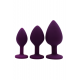 Plug bijou violet Small