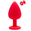 Plug bijou rose Large en silicone