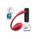 Oeuf vibrant point G télécommandé rouge