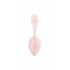 Oeuf vibrant télécommandé rose Ribbed Petal Satisfyer 