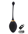 Œuf noir vibrant USB avec télécommande
