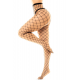 Collant large maille noire 