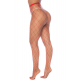 Collant large maille rouge 