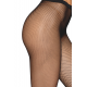 Collant résille fine maille noir 