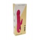 TWIST 2 Rose, Vibromasseur Rabbit va-et-vient USB en silicone médical, doté de 18 modes de stimulation 