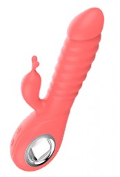 Vibromasseur rabbit rotatif 7 vibrations USB