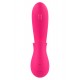 Vibromasseur 2 en 1 G-spot et stimulateur de clitoris USB Kali rose 