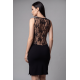 Robe noire Lora - LDC03BLK