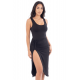 Robe noire Anastasia - LDC01BLK
