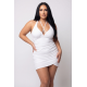 Robe blanche Aurora - LDP3WHT