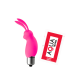 Mini Stimulateur Clitoridien Lapin Rose  1 dosette lubrifiant — Pocket Pleasure