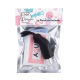 Mini Stimulateur Clitoridien Lapin Noir  1 dosette lubrifiant — Pocket Pleasure