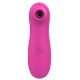 Stimulateur de clitoris par vibrations sur membrane rechargeable USB rose 10 Vitesses De Voyage - ZK003CPNK