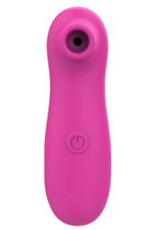 Stimulateur de clitoris par vibrations sur membrane rechargeable USB rose 10 Vitesses De Voyage - ZK003CPNK