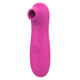 Stimulateur de clitoris par vibrations sur membrane rechargeable USB rose 10 Vitesses De Voyage - ZK003CPNK