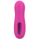 Stimulateur de clitoris par vibrations sur membrane rechargeable USB rose 10 Vitesses De Voyage - ZK003CPNK