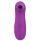 Vibromasseur par vibrations sur membrane rechargeable USB violet 10 vitesses de voyage - ZK003CPUR