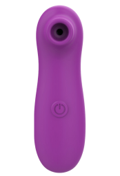Vibromasseur par vibrations sur membrane rechargeable USB violet 10 vitesses de voyage - ZK003CPUR