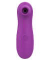 Vibromasseur par vibrations sur membrane rechargeable USB violet 10 vitesses de voyage - ZK003CPUR