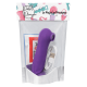 Vibromasseur par vibrations sur membrane rechargeable USB violet 10 vitesses de voyage - ZK003CPUR
