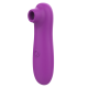 Vibromasseur par vibrations sur membrane rechargeable USB violet 10 vitesses de voyage - ZK003CPUR