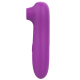 Vibromasseur par vibrations sur membrane rechargeable USB violet 10 vitesses de voyage - ZK003CPUR
