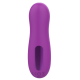 Vibromasseur par vibrations sur membrane rechargeable USB violet 10 vitesses de voyage - ZK003CPUR