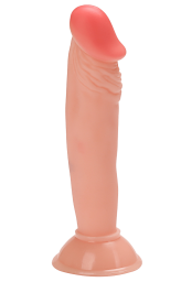 Godemichet ventouse réaliste coloris chair - YOJ-122