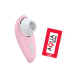 Vibromasseur rose à langue vibrante pour cunnilingus - BOZ-005PNK