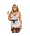 Costume sexy femme de chambre en tablier