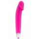 Vibromasseur rose 7 vitesses réaliste silicone lisse