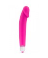 Vibromasseur rose 7 vitesses réaliste silicone lisse