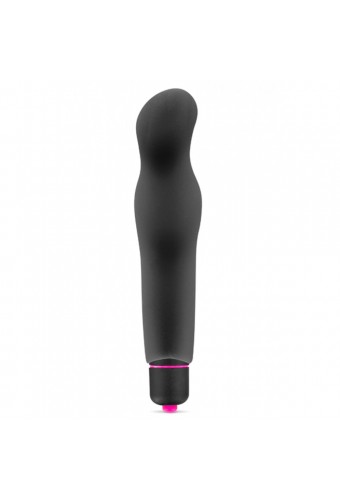 Vibromasseur noir 7 vitesses ondulé waterproof