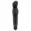 Vibromasseur noir 7 vitesses ondulé waterproof