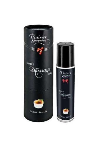 Huile de massage comestible crème brûlée 59ml