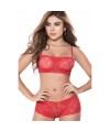 Ensemble dentelle Top et Panty