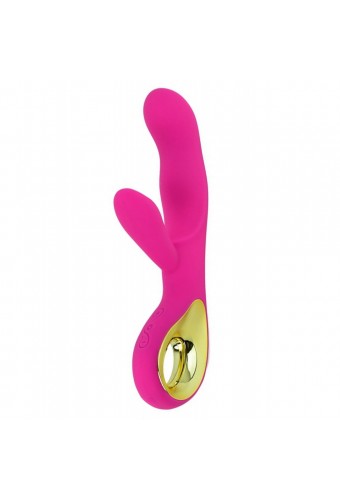 Vibromasseur rabbit USB rose point G