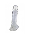 Gode jelly transparent ventouse taille XL 22cm